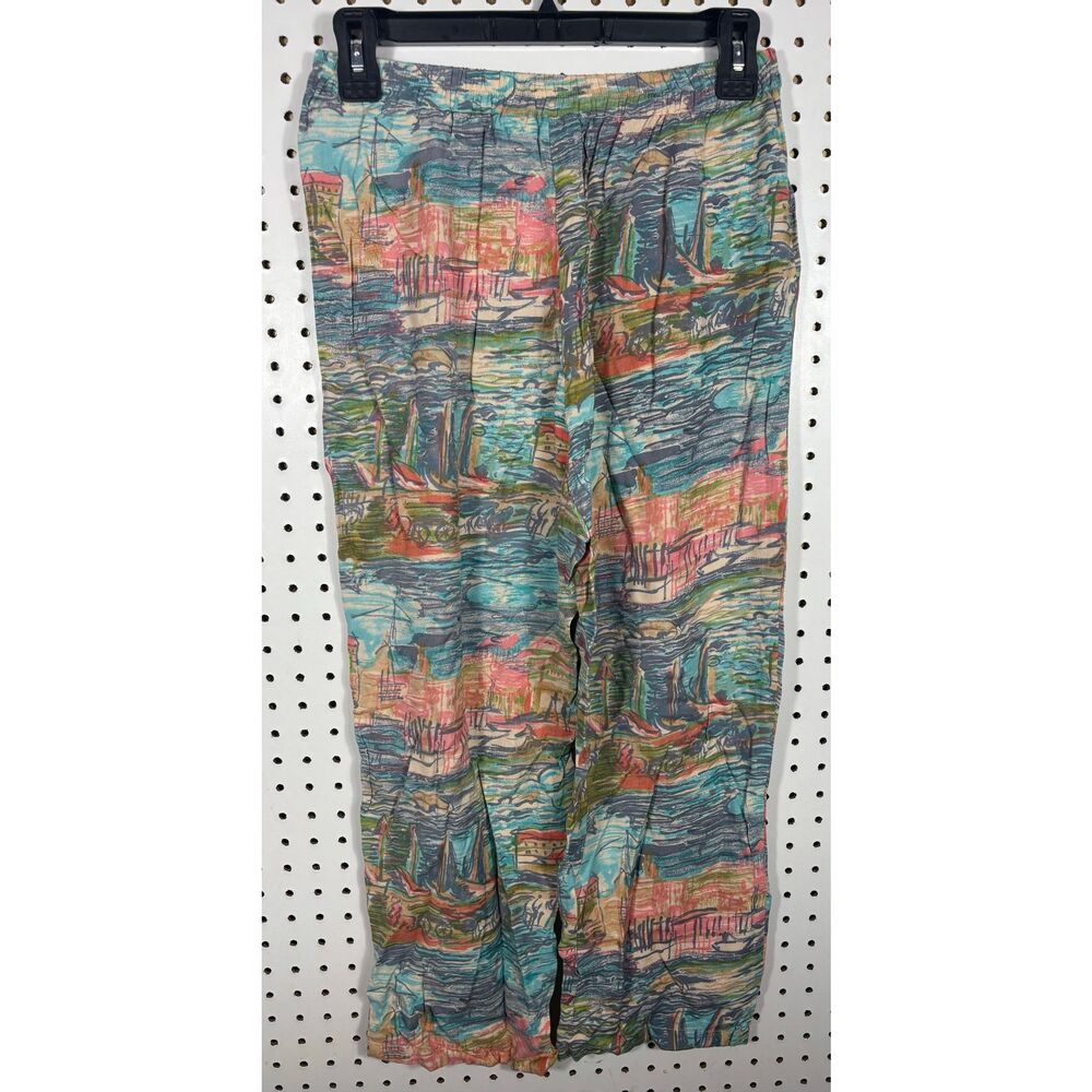 Putumayo sketch landscape tank top & pants set size S - Picture 6 of 10